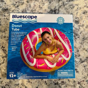 Bluescape Donut Tube Pool Float Party Accessory